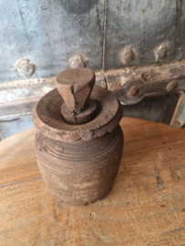 Nepalese kruik met deksel S 13