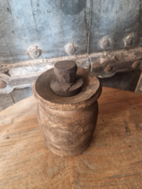 Nepalese kruik met deksel S 20