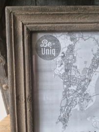 Houten fotolijst landelijk L