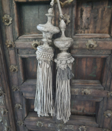 Kalk toefhanger / Kwast macrame XL