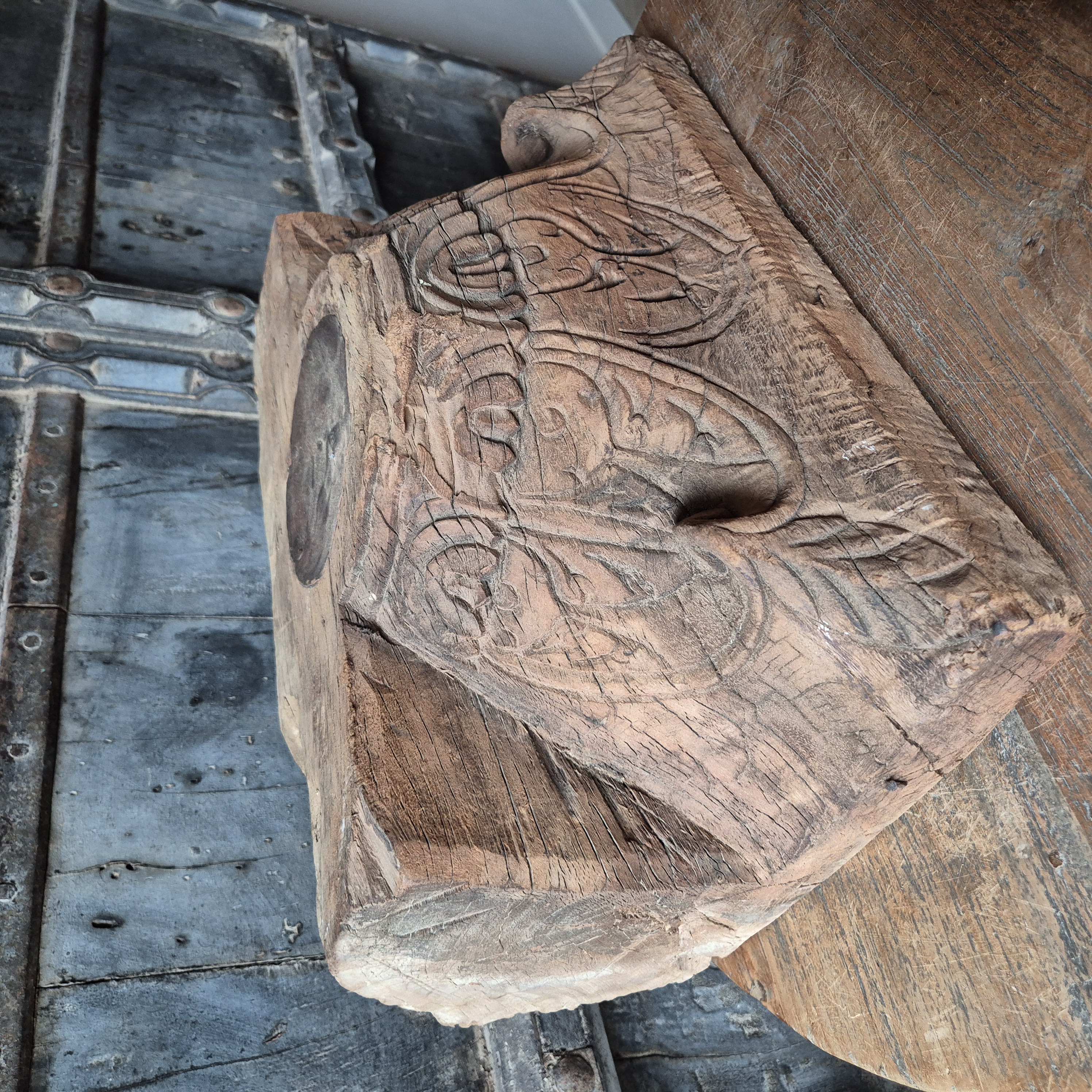 Houten poer XXL