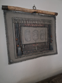 Kelim kalkdoek XL aan robuuste stok 1