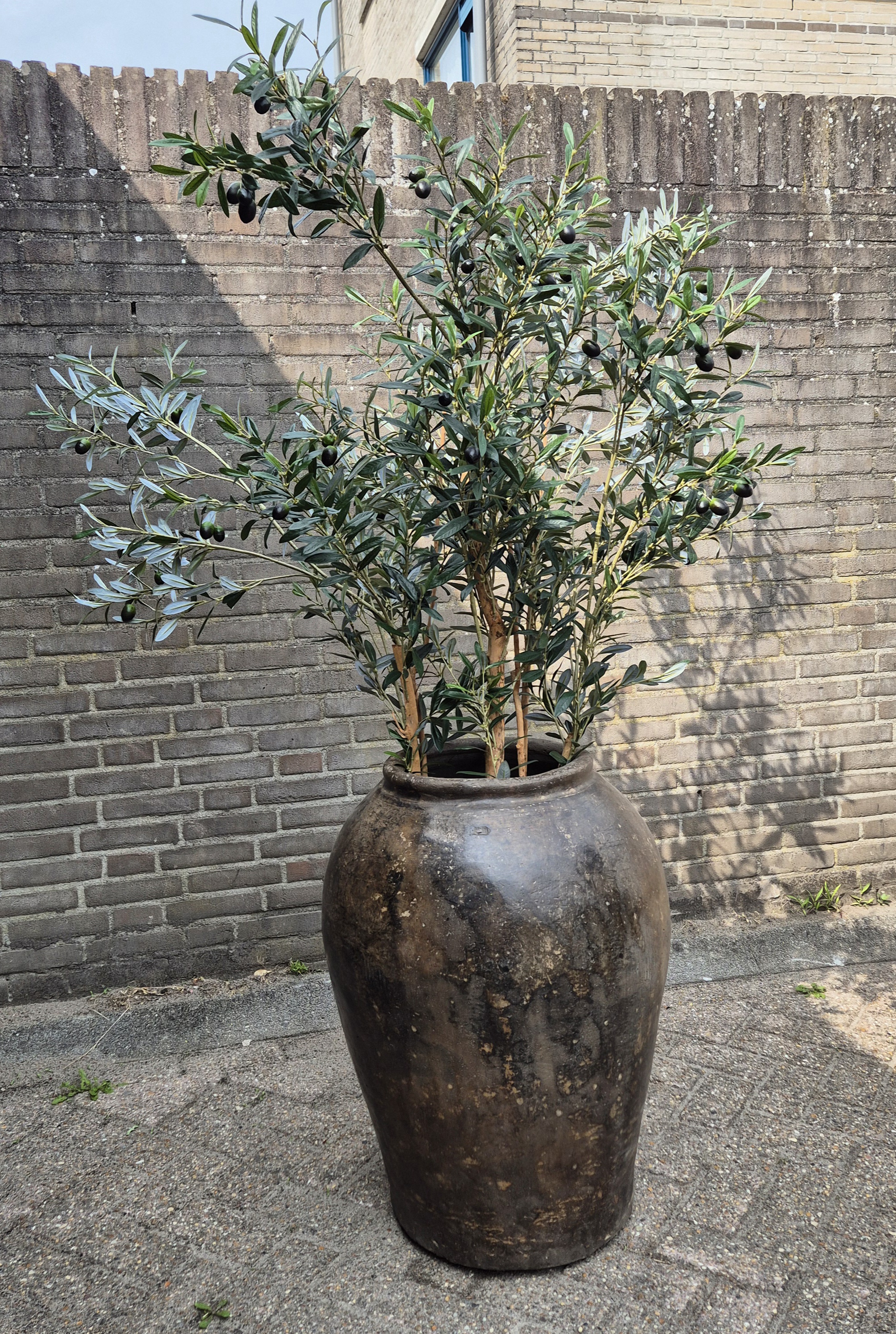 Claypot India bruin / kleipot XL