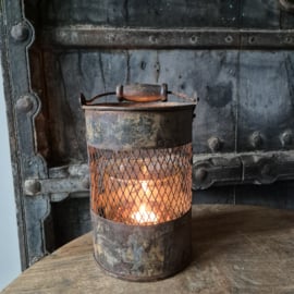 Industriele kandelaar met hengsel (groot)