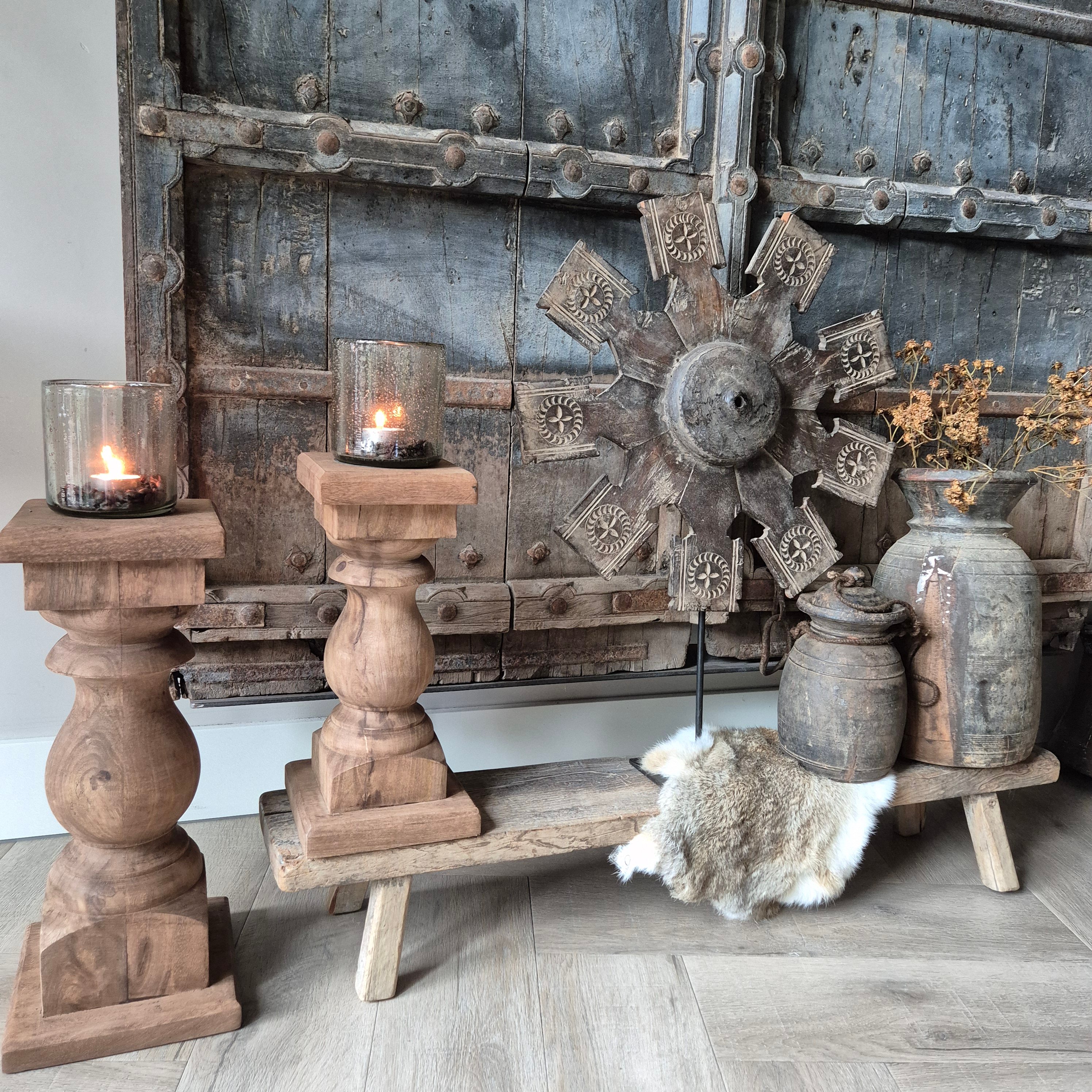 Vensterbank decoratie landelijke stijl / set