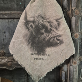 Shabby doek Hooglander