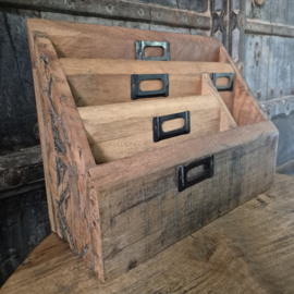Houten organizer