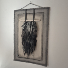Kalkdoek met woltoef