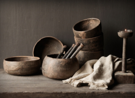Inductiebeschermer Houten schalen