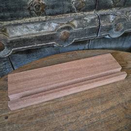 Houder hout 2 tegeltjes
