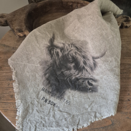 Shabby doek Hooglander
