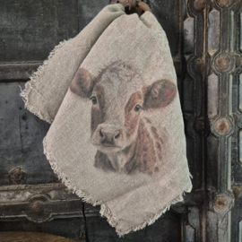Shabby doek Kalf (gekleurd)