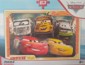 Cars puzzel 63 stukjes