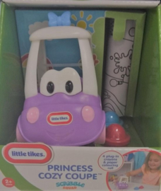 Little Tikes tekenauto 15x17 cm ( Princess Cozy Coupe)