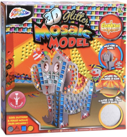 3D Glitter Mozaïek Model Olifant