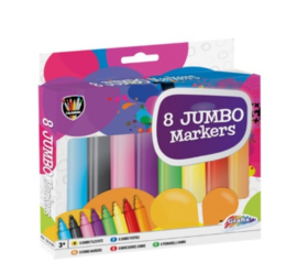 8 JUMBO markers