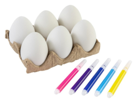 Kleur je eigen eieren