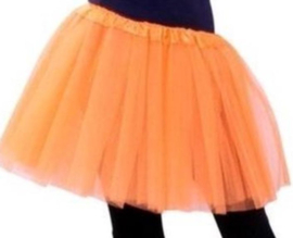 Tutu kinderen oranje 29 CM lengte