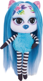 Nici Knuffelpop Pixidoos Nali 20 Cm Pluche Zwart/blauw