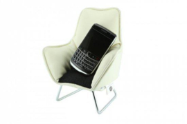 Music chair telefoon wit