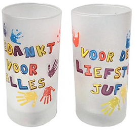 Glas liefste juf