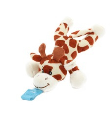 LITTLE STARS Speenknuffel -pluchen Giraffe