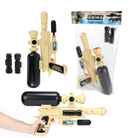 Leger Waterpistool Beige/zwart 44 Cm