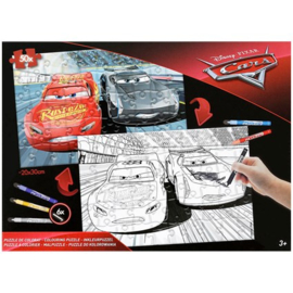 Inkleur puzzel Disney Cars