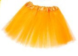 Tutu kinderen oranje 29 CM lengte