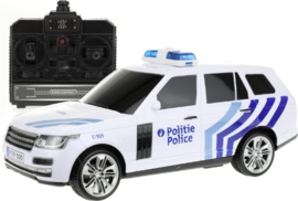 Politieauto RC Belgie met licht en geluid.