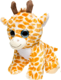 Knuffel Giraffe Stippen Bruin 23 Cm