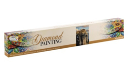 Diamond painting | liggend luipaard | Afmeting: 40 x 50 CM RM
