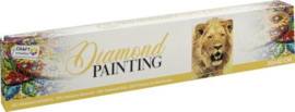 Diamond painting | Leeuw | Afmeting: 30 x 40 CM