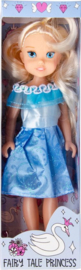 Sprookjesprinses 24 Cm Blauw (Cinderella look al like)