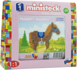 Ministeck Ponyfarm 1-box 300-delig