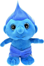 Knuffel Trol Blauw 25 Cm