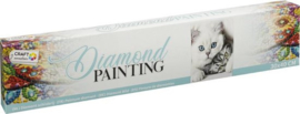 Diamond painting | Thema Katten | Afmeting schilderij: 30 x 40 cm