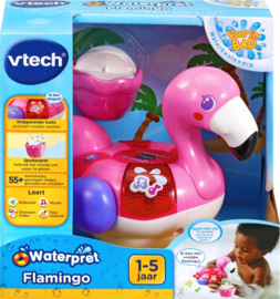 VTech Blub Blub Bad Waterpret Flamingo - Badspeeltjes - Badspeelgoed Baby - Interactief Baby Speelgoed - 1 tot 5 Jaar