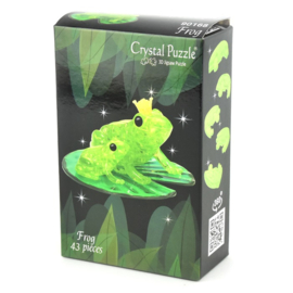 Crystal puzzel 43 stukjes kikker