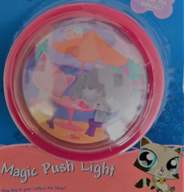 Little Petshop druk nachtlamp Poes/Hond