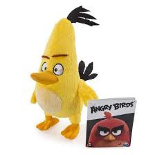 Angry Birds Sleutelhanger Plush 9cm (GEEL)