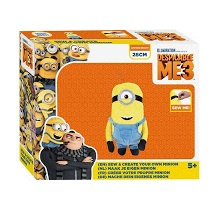 Maak je eigen minion tuinbroek 1 oog