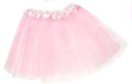 Tutu kinderen licht roze 29 CM lengte