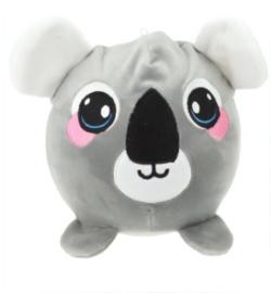 Knuffel Squeezies Koala Junior 20 Cm Pluche Wit/grijs