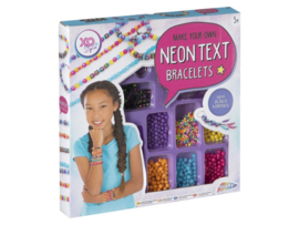 Neon Text armbanden maken