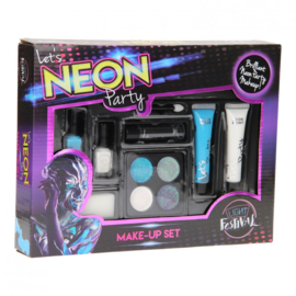 Neon Make-Upset Blauw