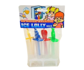 IJslolly maker- mini IJsvormpjes voor ijslolly's - IJsjeshouders (2 setjes)
