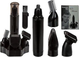 Trimmer set, 4 in 1, ca. 13 cm