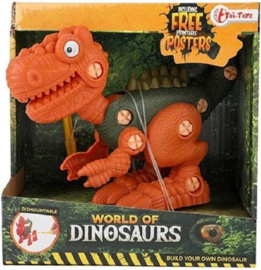 Bouw een dino T-Rex Oranje