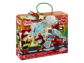 Puzzel Brandweer 58X39 Cm 60 stukjes